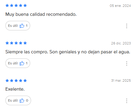 Reseñas de clientes